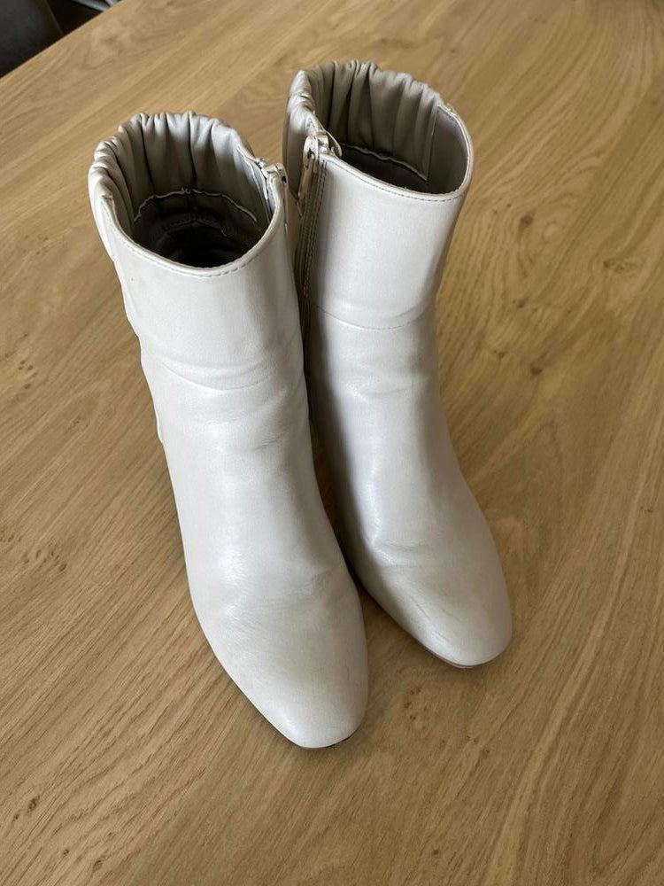 Beige H&M Boots, Size 8.5